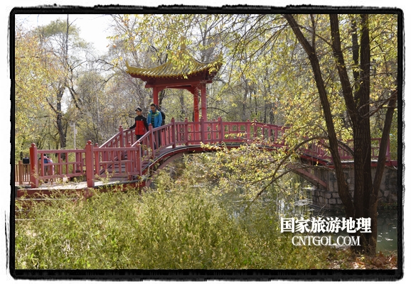 扎蘭屯市五彩繽紛賞秋色“游人如織”(圖)